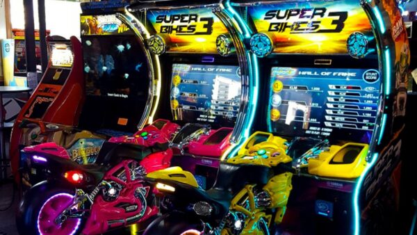 super bikes 3 arcade game machine